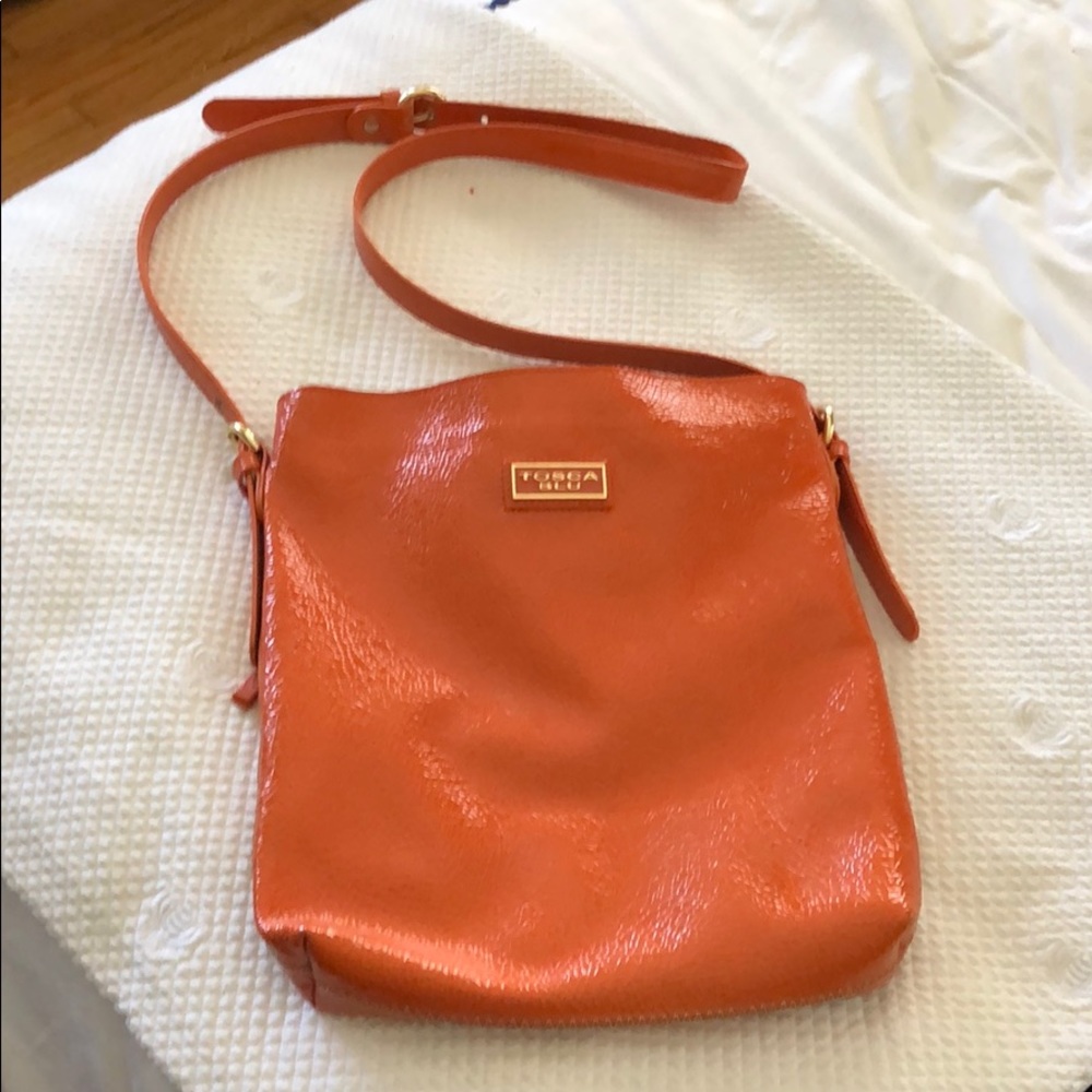 Toscanini Blu cross body bag.